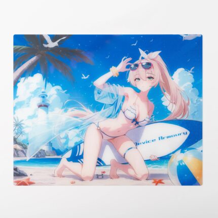 แผ่นรองเมาส์กระจก Device Armoury Glass Gaming Mouse Pad 003